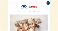 Desktop Screenshot of cowboytoffeeco.com